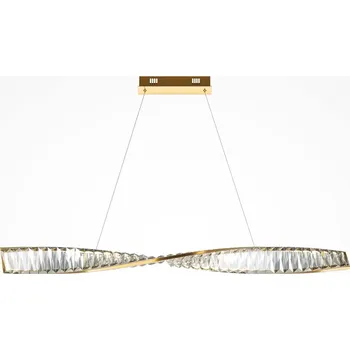 Maytoni Lineární závěsné svítidlo ze skleněných krystalů Krone Linear Délka: 1000 mm P097PL-L28BS3K Lineární závěsné svítidlo ze skleněných krystalů Krone Linear