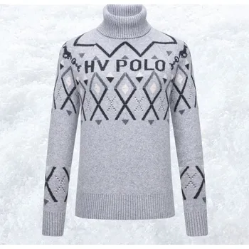 Dámský svetr Dámský svetr HV POLO Dorian zima 2025 Šedá XS