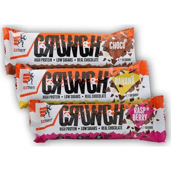 Extrifit Protein Bar Crunch 50g Varianta: raspberry