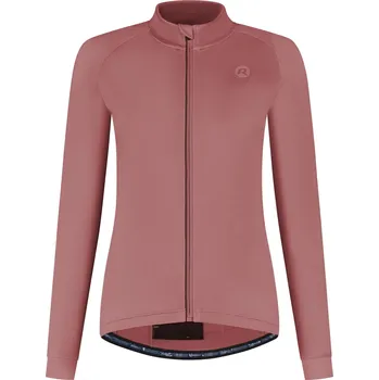 čištění řetězu Dámský hřejivý cyklistický dres Rogelli ESSENTIAL II s dlouhým rukávem s úpravou proti větru a mrholení,, krémově růžový S