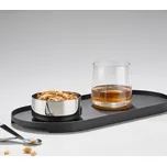 ZONE DENMARK Singles 35 x 16 cm - kovový servírovací podnos s rukojetí