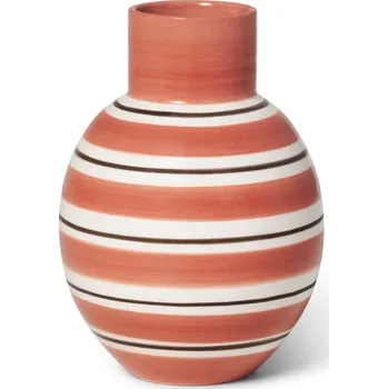 Váza Růžovo-bílá keramická váza Kähler Design Nuovo, výška 14,5 cm ID_1394979