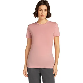 Dámské tričko Dámské merino tričko s krátkým rukávem ICEBREAKER Wmns 150 Tech Lite III SS Tee, Blush velikost: L
