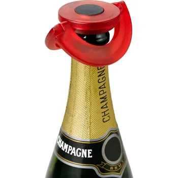 ADHOC Gusto červená – plastová zátka na šampaňské