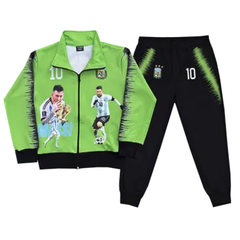 Chlapecká mikina Numberoplus Dětská fotbalová tepláková souprava Argentina - Lionel Messi 10 Velikost: 14 let ( vel.158)