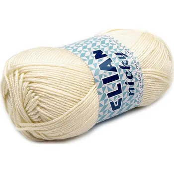 Příze Pletací příze Nicky 50 g, barva 17 (256) krémová