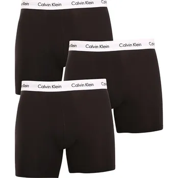 Boxerky 3PACK pánské boxerky Calvin Klein černé (NB1770A-001) M