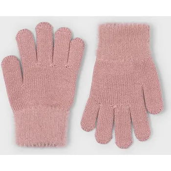 Rukavice dívčí prstové pletené rukavice Mayoral 10063-76 velikost 8-10
