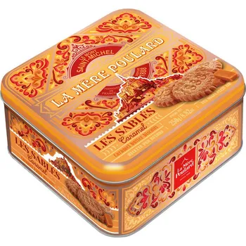 La Mére Poulard Mythique Collector Sablés Caramel plech 250g