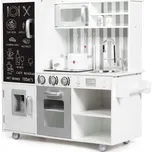 Costway MAXI dětská kuchyňka MiniChef Studio s tabulí a doplňky ( 83 x 32 x 80 cm)