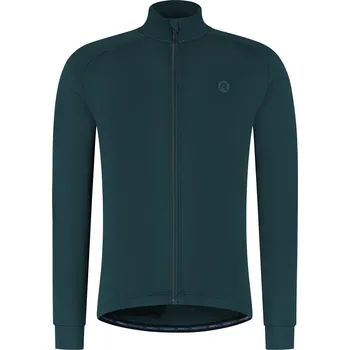 nosiče na kolo Hřejivý cyklistický dres Rogelli ESSENTIAL II s dlouhým rukávem, modrý 4XL