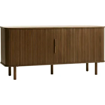 Komoda Unique Furniture Hnědá dubová komoda Cavo 160 x 45 cm
