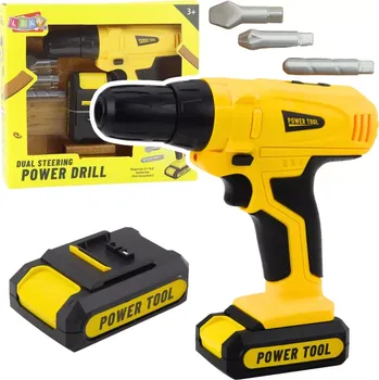 Vrtačka Dětská akumulátorová vrtačka a šroubovák s vyměnitelnými nástavci