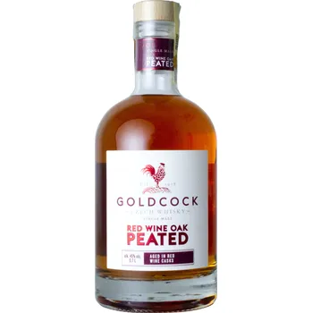 Whisky GOLDCOCK Whisky GOLDCOCK RED WINE OAK PEATED 45% 0,7l