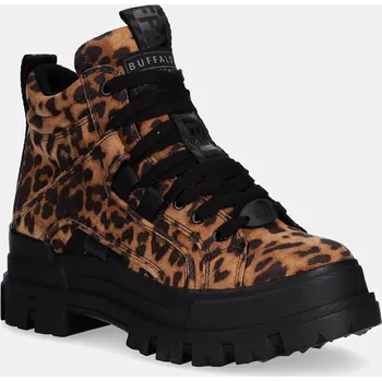 Dámská zimní obuv Farmářky Buffalo Aspha Nc Mid 1622591.LEO hnědá 88X, EUR 40