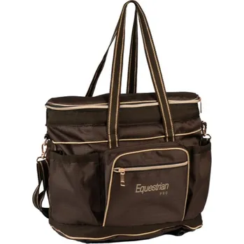 Čištění pro koně HORKA Taška na čištění Horka Deluxe tmavě hnědá