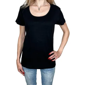 Nan Yuan Dámské tričko s krátkým rukávem XANY Barva: Černá, Velikost: XL