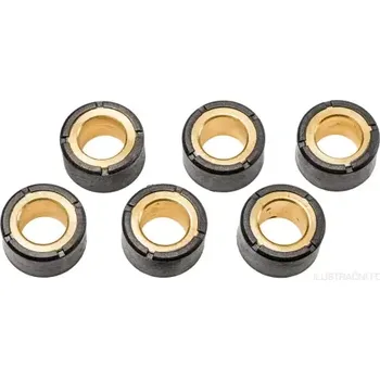 Motor pro motocykl válečky variátoru (průměr 20 x 12 mm), váha 11 g, Athena (sada 6 ks)
