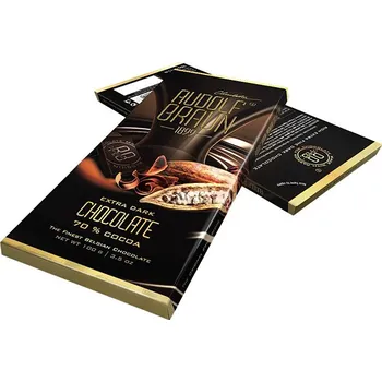 Čokoláda Rudolf Braun Belgická 70% extra hořká čokoláda 100g