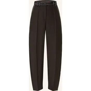 Marella Dámské Marlene Kalhoty S Galonovými Pruhy, černá, 34