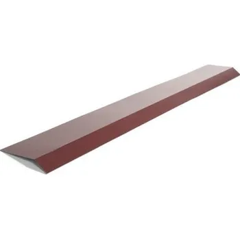 Plech Okapní plech pod fólii F00, RŠ 175 [AM Dual Matt, RAL 8019, tl. 0,5mm]