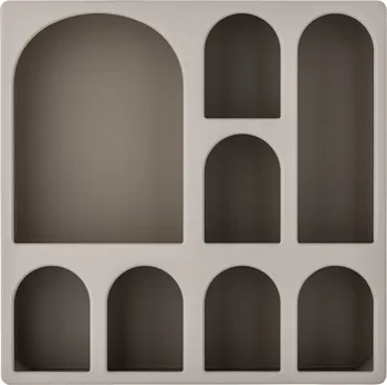 Úložný box Bloomingville Nástěnná police Graphia Brown