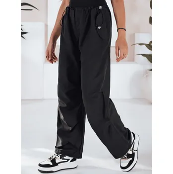 Dámské kalhoty Černé cargo kalhoty DENWER UY1666 Velikost: M