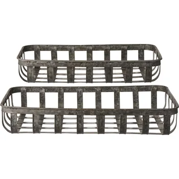 Piknikový koš Ib Laursen Úložný kovový koš Metal Menší