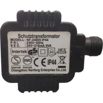 Transformátor Náhradní transformátor 230/24V stř., 5VA, 2 kolíkový výstup konektor