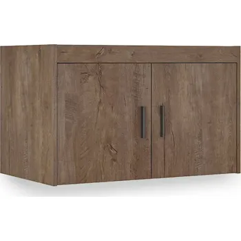 Šatní skříň ArtLemp Nástavec na šatní skříň ELLEN 2D | dub lefkas