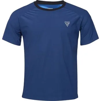 Pánské sportovní triko RDX M1 SWEAT T-SHIRT XL Tmavě modrá, Šedá, Černá