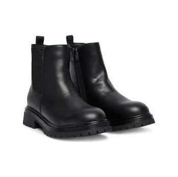 Dámské kozačky Polokozačky Tommy Hilfiger Chelsea Boot T3A5-34152-1355 D Černá 36