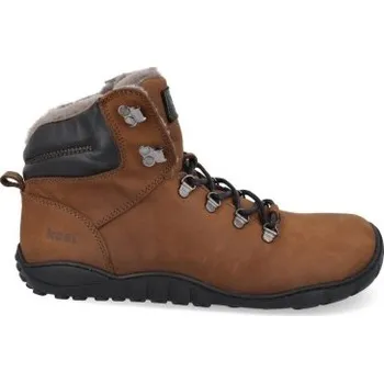 Pánská zimní obuv Barefoot zimní boty Koel - Kmen Porter LambWool Chocolate 44 hnědá
