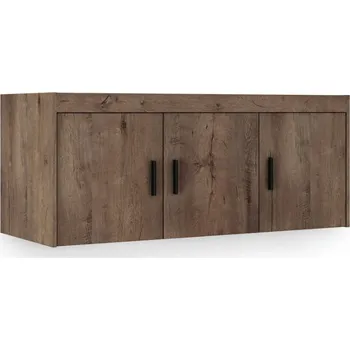 Šatní skříň ArtLemp Nástavec na šatní skříň ELLEN 3D | dub lefkas