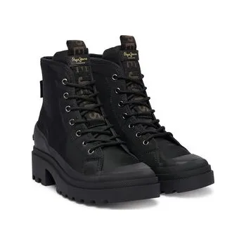 Dámská sportovní obuv Turistická obuv Pepe Jeans Hale City W PLS500007 Černá 39