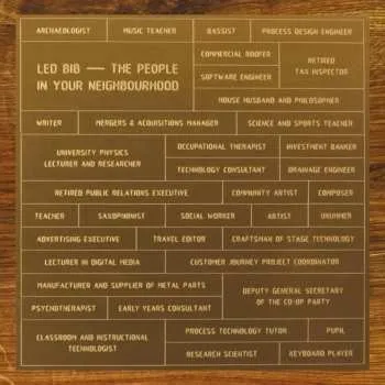 Zahraniční hudba CD Led Bib: The People In Your Neighbourhood 2014