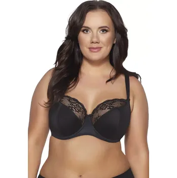 Podprsenka Dámská podprsenka 2110 Azalea black - AVA černá 100/C