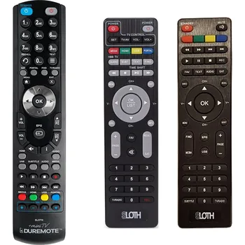 Dálkový ovladač OPTICUM SLOTH Classic, Plus, Combo, Ultra, Mini + ovládání TV (mini TV) - dálkový ovladač duplikát