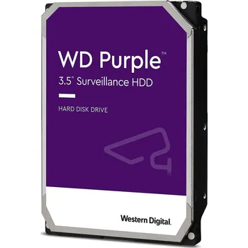 Externí pevný disk Western digital Disk Purple 2TB, 3,5", SATA III, 64MB, 5400RPM