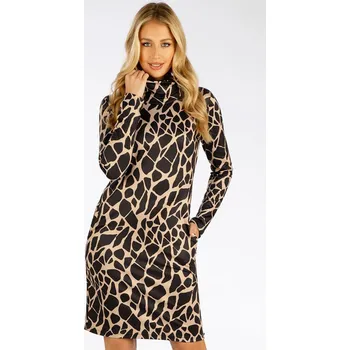 Dámské šaty Dámské šaty LITEX s dlouhým rukávem černé Velikost: M, kód: LI-7F067-M