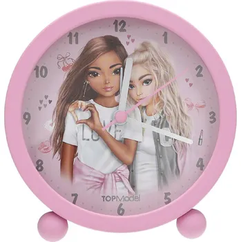 Budík Stolní budík Top Model MY BFF – Candy & Talita, tichý s nočním světlem