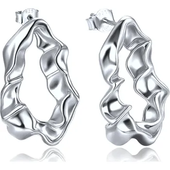 Náušnice Moderní stříbrné náušnice