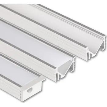 Průmyslové svítidlo MCLED Profil AL 21/11mm VK mléčný 2m komplet ML-761.306.86.2