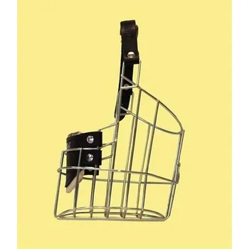 Náhubek pro psa Náhubek kovový Kokršpaněl, Foxteriér - pes, chrom 100 x 120 x 90 mm