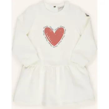 Dámské šaty Moncler Enfant Mikinové Šaty pro miminko, režná, 86
