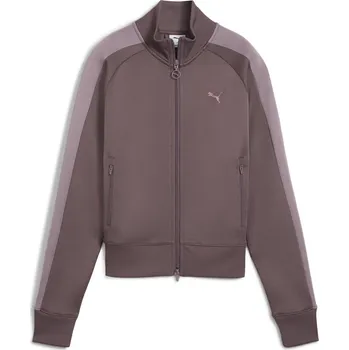 Dámská mikina Dámská Mikina PUMA T7 ALWAYS ON SHORT TRACK JACKET 62979688 – Fialová L