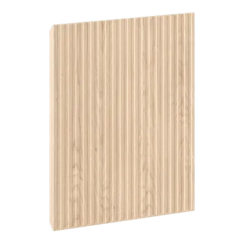 Koupelnový nábytek Mexen Rivel čelo rýhované k tělu koupelnové skříňky 45 x 43,5 cm, dub - 91A21-0450-470-1-81 Čela a dvířka skříněk