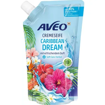 Mýdlo Aveo krémové mýdlo Caribbean Dream 750 ml
