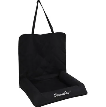 Pro psa Pelech do auta FLAMINGO Dreambay černý 59x50x58x10cm