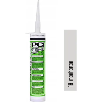 stavební silikon PCI Silcofug Univerzální silikon E 18 manhattan - 310ml